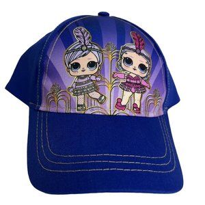 LOL Surprise Girls Baseball Hat Cap Toddler Blue Adjustable Closure Dance New